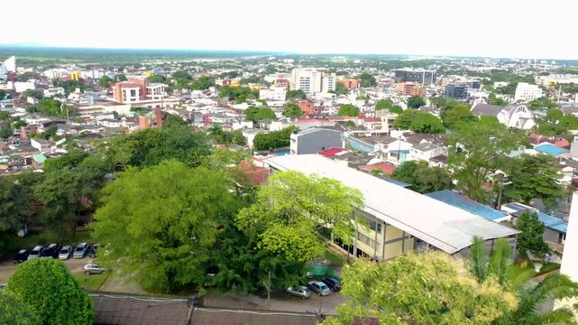 Aereal view of Villavicencio - Colombia