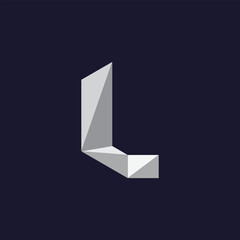 Letter L logo icon design template elements