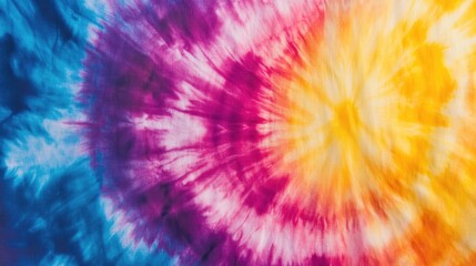 A colorful abstract tie dye background with a rainbow effect