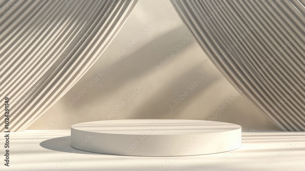 Poster Abstract background featuring a geometric shape podium designed for product display 3D rendering g 1 3 3.png
