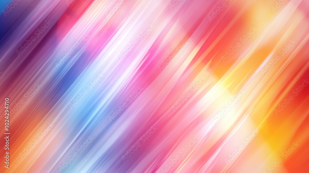 Aufkleber Abstract geometric texture with a modern blurred background featuring a gradient illustration and motion pattern suitable for wallpapers interior use ornaments or creative design projects