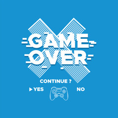 vector of gaming stick