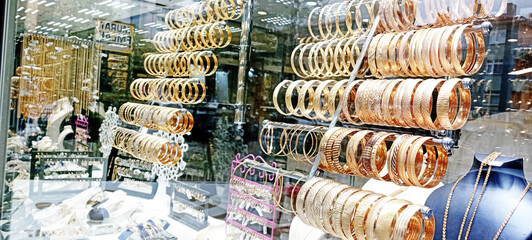 Traditional Turkish gold coin on a white isolated background. Known in Turkish as 