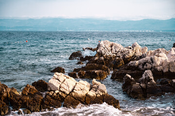 Fels in der Brandung 