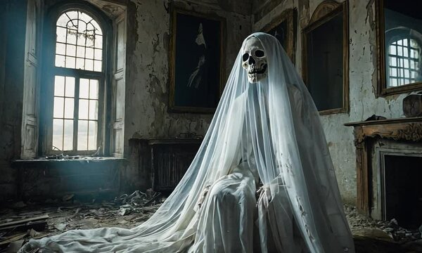 skeleton bride