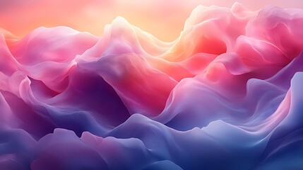Abstract background of vibrant, pink, blue, and purple wavy lines with a soft light in the background.
