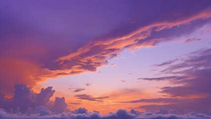 Naklejka premium Abstract portrayal of melancholy during dusk with soft, fading hues and gentle transitions. AI-generated. 