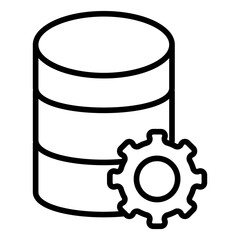 Data Vector Icon Style