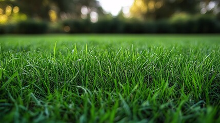 Naklejka premium Fresh green grass
