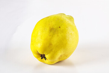 Ripe sweet organic quince fruit