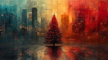 Obraz premium Christmas Art Background