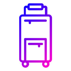 travel luggage icon