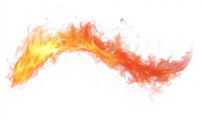 Fototapeta premium Fire spreading