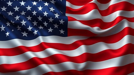 Naklejka premium USA American Flag