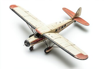 Airplane isolated on white background