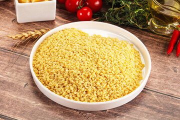 Italian cuisine - dry stelline pasta