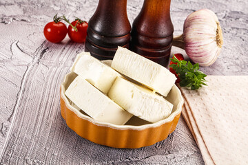 Greek traditional cuisine - Feta cheese