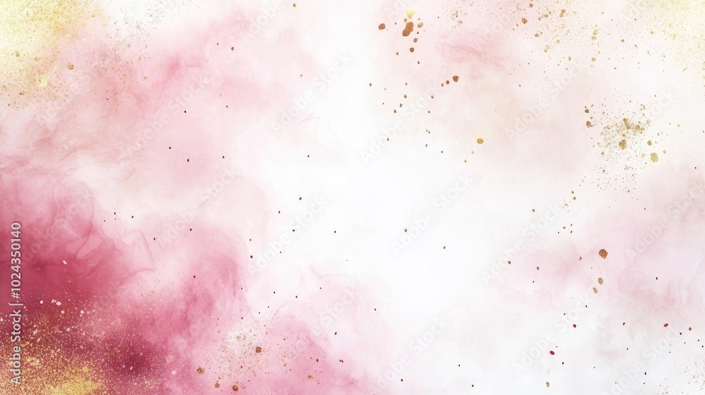 Poster beautiful fantasy background in soft pastel colors with brightness and bokeh white gold and pink pas