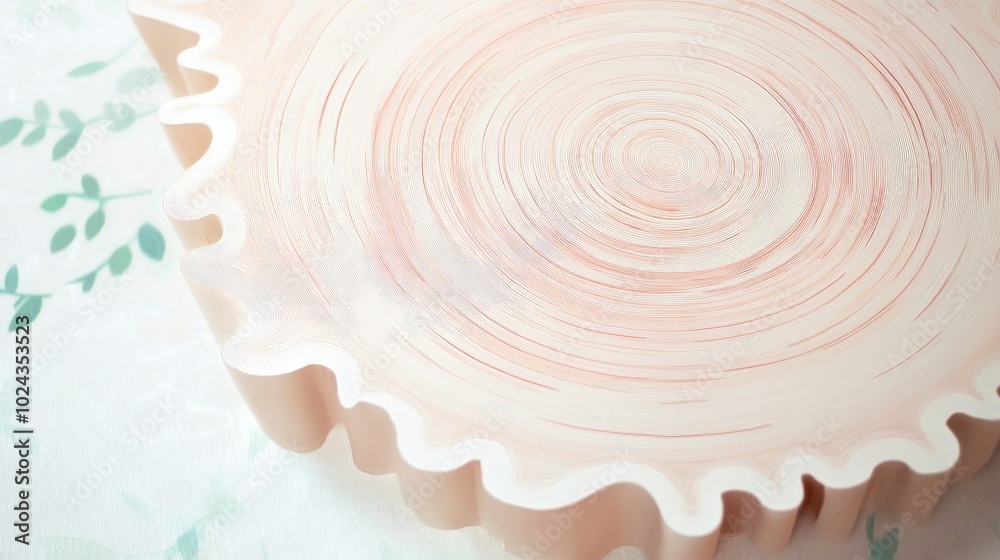 Poster Close Up of Tree Ring Patterns
