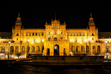 Fototapeta premium 유럽 스페인 세비야 풍경