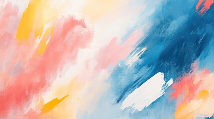 Abstract art painting featuring a hand drawn vector illustration Oil on canvas with expressive brushstrokes Ideal for prints wallpapers posters cards murals and decor