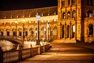 Fototapeta premium 유럽 스페인 세비야 풍경