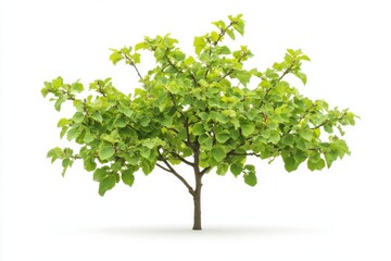 Obraz premium Hazel bush isolated on white background