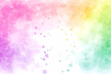 Vibrant Watercolor Splatter Background Design