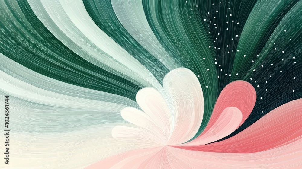 Poster abstract motion blur background effect