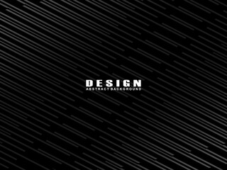 Abstract futuristic dark black background with modern design. Realistic 3d wallpaper with luxury lines. Elegant background for posters, websites, brochures, cards, banners, apps, etc.