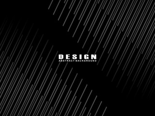 Abstract futuristic dark black background with modern design. Realistic 3d wallpaper with luxury lines. Elegant background for posters, websites, brochures, cards, banners, apps, etc.