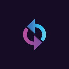 letter N logo design, Minimalist N initial based vector icon