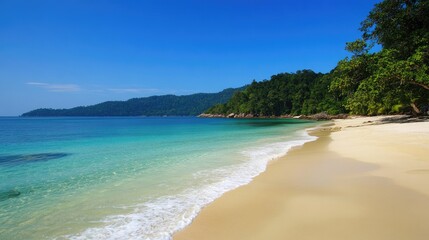 Serene Secluded Cove with Crystal Clear Water