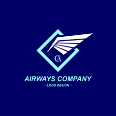 Airways company logo design