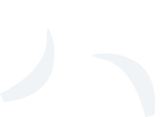 Obraz premium Abstract garlic cloves on a white background, symbolizing simplicity and natural flavor.