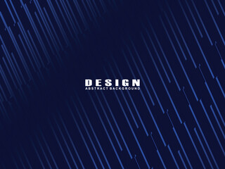 Premium background design with diagonal blue stripes pattern. Vector horizontal template for digital luxury business banner, contemporary formal invitation, luxury voucher, prestigious gift certificat