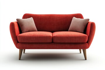 Fototapeta premium Sofa Armchair isolated on white background