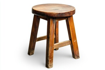 Stool isolate on white background