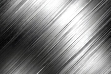 Fototapeta premium Sleek Luxurious Chromium Texture Abstract Silver Metal Background