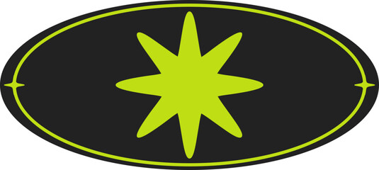 Y2k Acid Brutalist Sticker