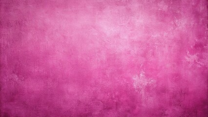 Fototapeta premium Textured abstract pink paint brush background.