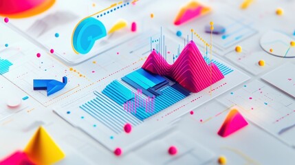 Colorful Data Visualization Charts