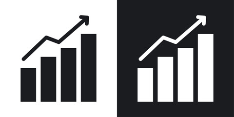 Sales icons. solid style vector