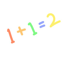 Cute Math School Mathematics Lesson