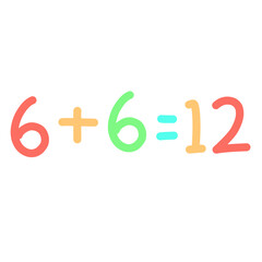 Cute Math School Mathematics Lesson