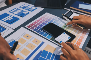 The designer team is designing the uxui system to make the uxui system work well on new phones and...