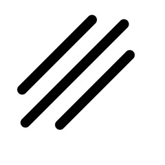 Three Bold Lines 
