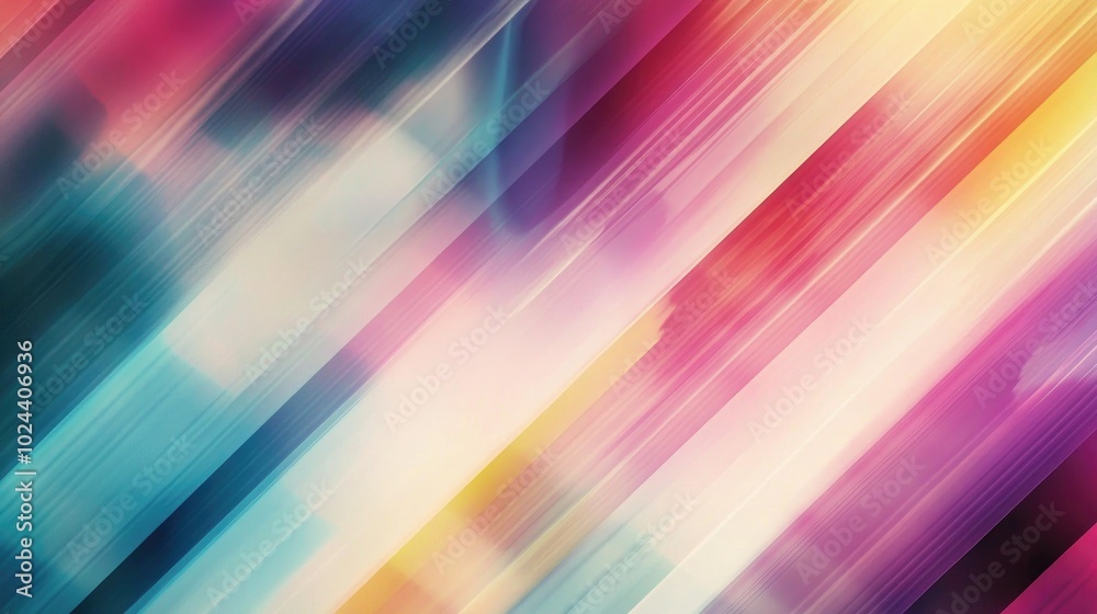 Poster abstract geometric texture featuring a modern blurred background gradient illustration and motion pa