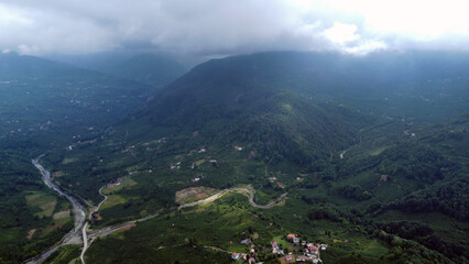 Obraz premium Natural beauty scenery of the Black Sea region