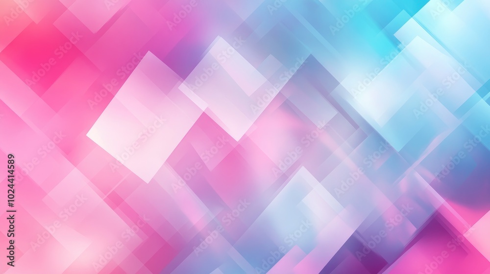 Poster Abstract geometric texture featuring a trendy blurred background with a gradient pattern ideal for wallpaper textile poster or decorative design